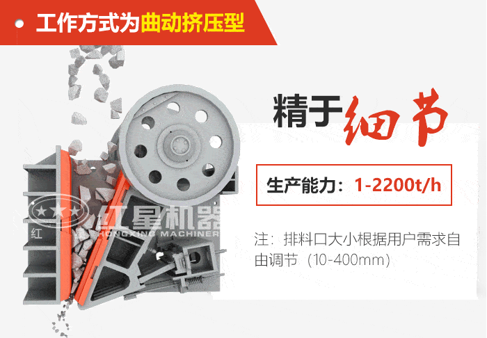 石灰?guī)r顎式破碎機工作原理圖 石灰?guī)r顎式破碎機工作原理圖