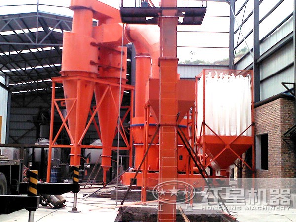 凹凸棒石磨粉工藝現(xiàn)場 凹凸棒石磨粉工藝現(xiàn)場