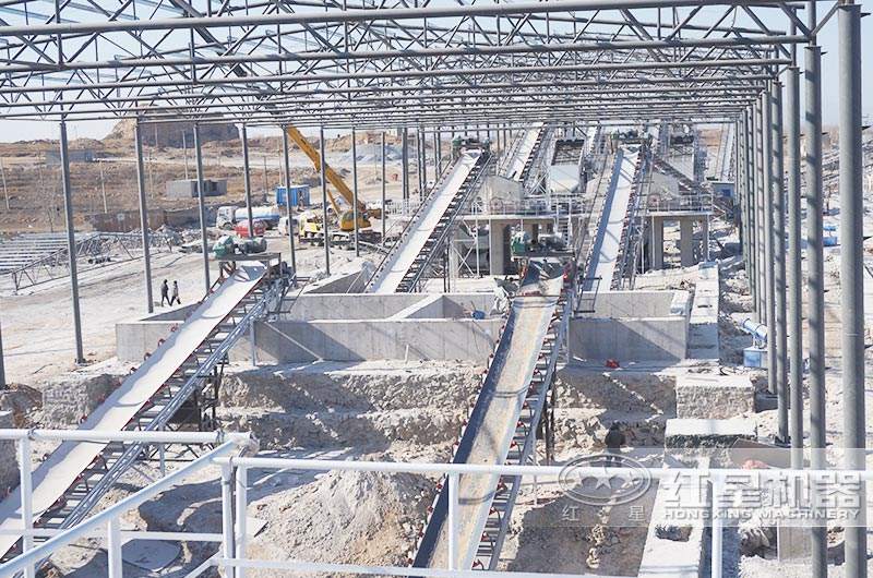 江西砂巖全自動環(huán)保石子生產(chǎn)線現(xiàn)場圖2 江西砂巖全自動環(huán)保石子生產(chǎn)線現(xiàn)場圖2
