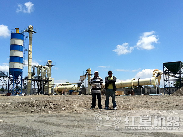 石英砂烘干機環保作業現場,引國外用戶點贊 石英砂烘干機環保作業現場,引國外用戶點贊