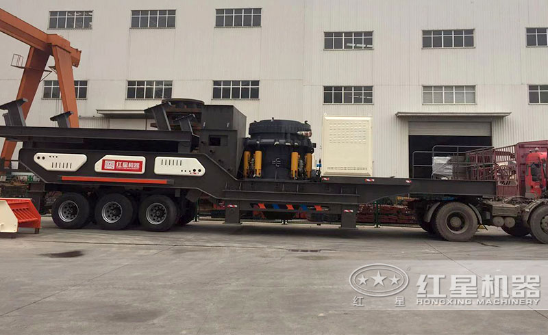 二級碎煤，移動圓錐破，層壓破碎，效能高高產