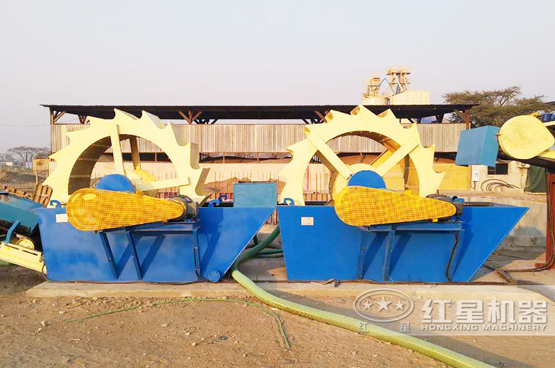 時產200-300噸水洗砂生產線作業現場，可隨時就近參觀了解 