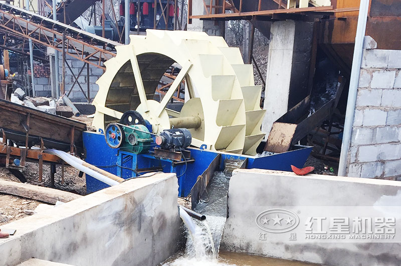 洗砂生產現場圖 洗砂生產現場圖