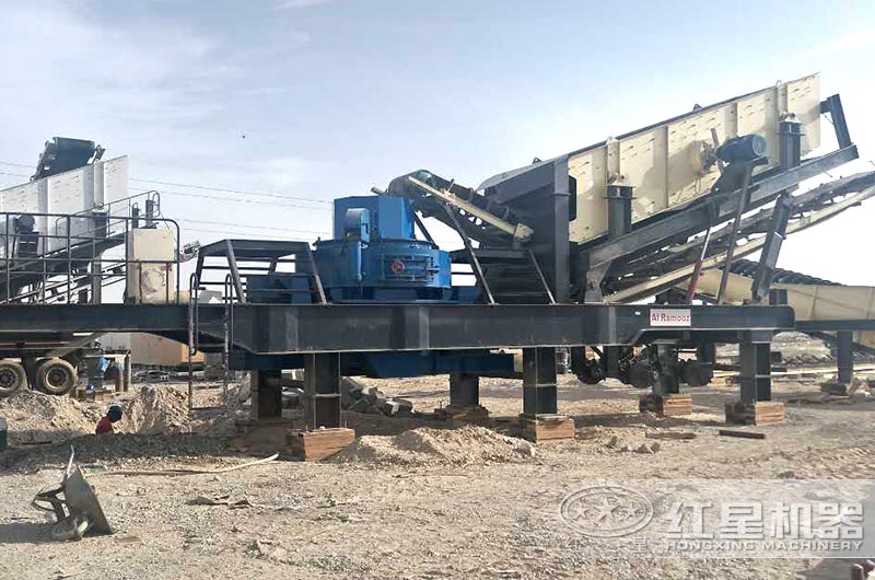 車載碎石破碎制砂機客戶現(xiàn)場實拍圖 車載碎石破碎制砂機客戶現(xiàn)場實拍圖