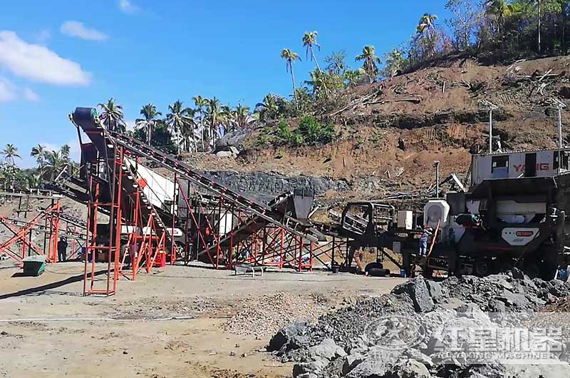 移動(dòng)式石子破碎生產(chǎn)線 移動(dòng)式石子破碎生產(chǎn)線