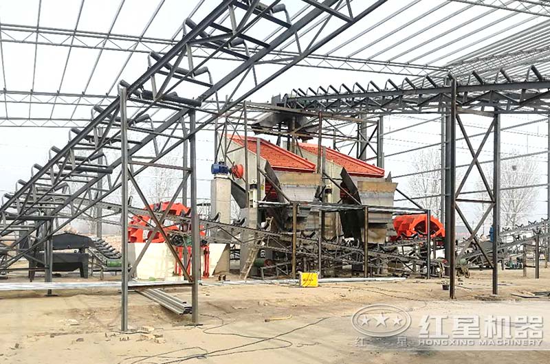 日產1500噸洗山沙設備工作現場圖片 日產1500噸洗山沙設備工作現場圖片