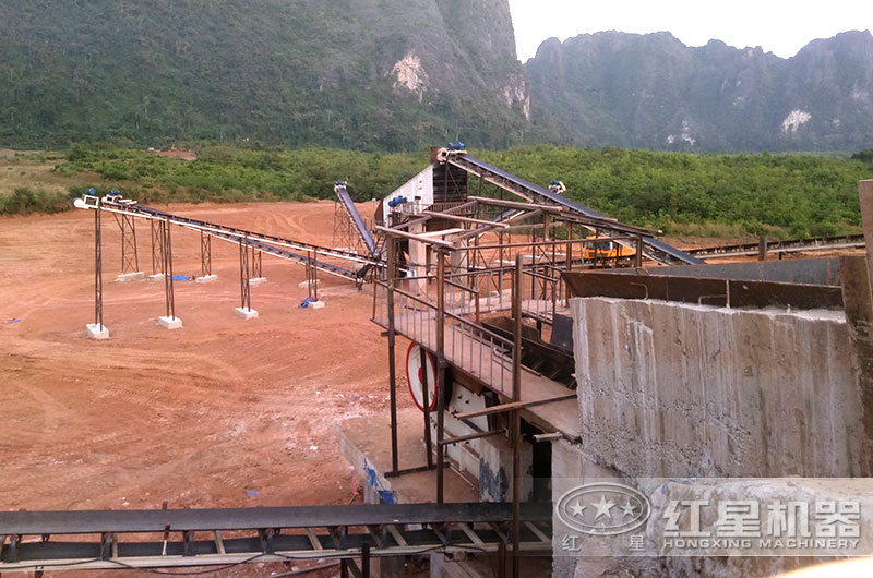 時產300-400噸石灰石破碎生產線 時產300-400噸石灰石破碎生產線