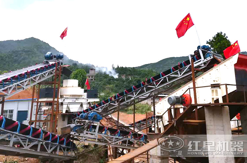 寧夏客戶制砂機工作現(xiàn)場圖片 寧夏客戶制砂機工作現(xiàn)場圖片