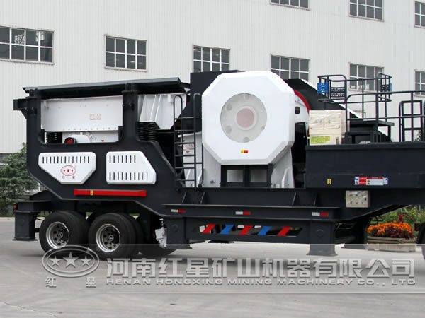 石灰?guī)r移動破碎站 石灰?guī)r移動破碎站