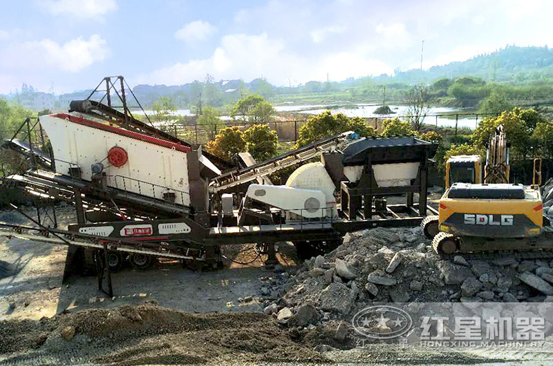 移動錘破制砂一體機 移動錘破制砂一體機