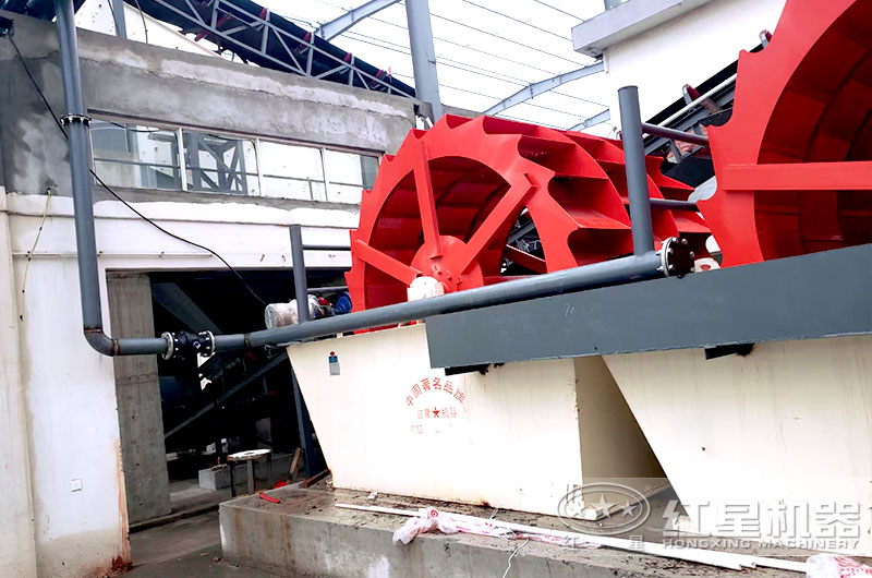 洗沙機(jī)現(xiàn)場(chǎng) 洗沙機(jī)現(xiàn)場(chǎng)