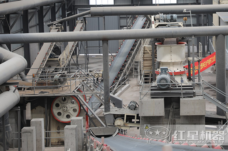 時產(chǎn)200噸花崗巖巖石破碎生產(chǎn)線 時產(chǎn)200噸花崗巖巖石破碎生產(chǎn)線