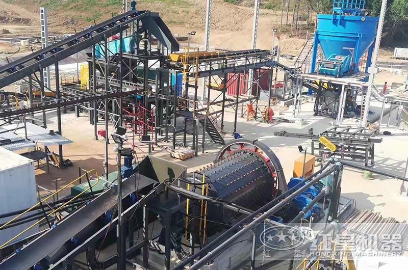 球磨機(jī)選礦現(xiàn)場(chǎng)