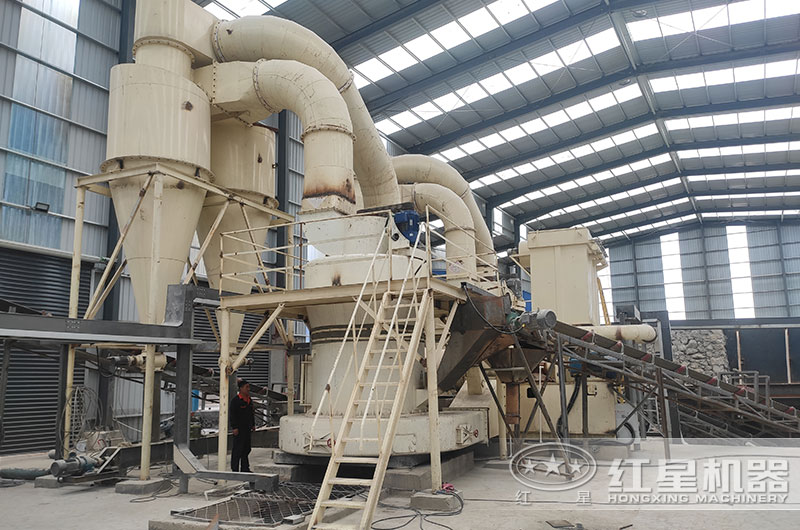 石灰石磨粉生產客戶現場 石灰石磨粉生產客戶現場